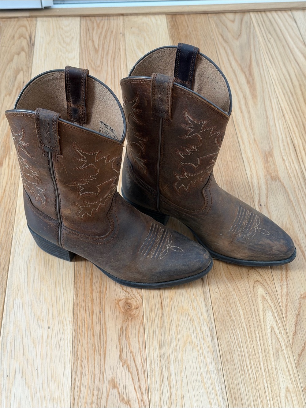 Ariat Kids Brown Western Pull-On Boots